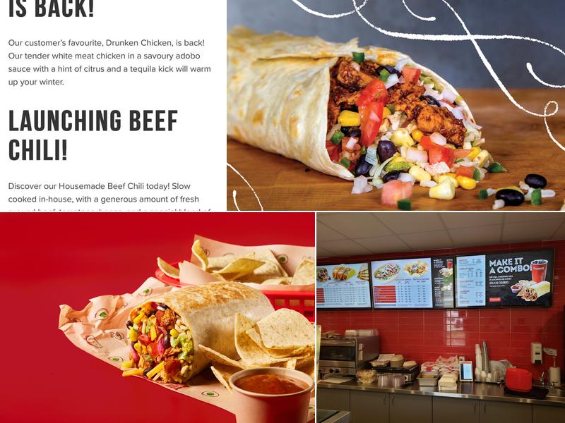 Quesada Burritos & Tacos Menu