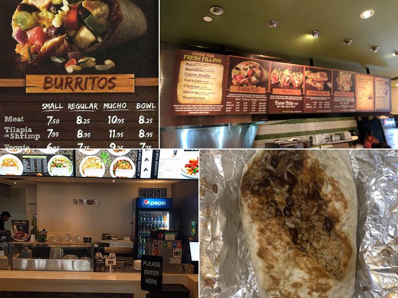 Mucho Burrito Fresh Mexican Grill Menu