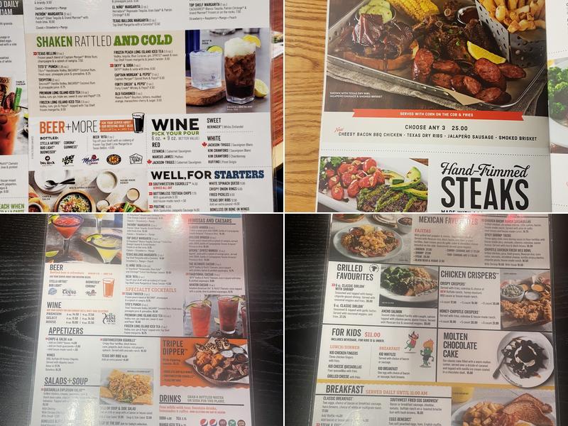 Chili's Grill & Bar Menu
