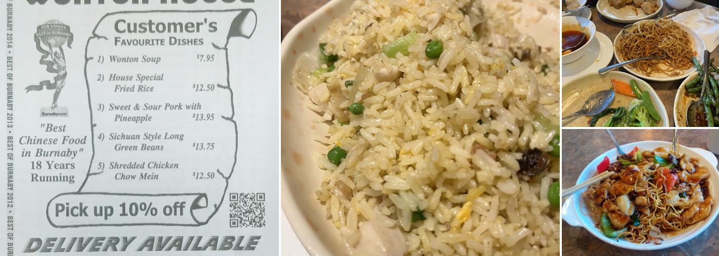 Mr. Ho Wonton House Menu