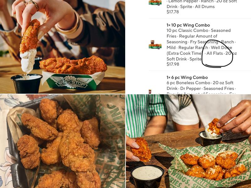 Wingstop Menu