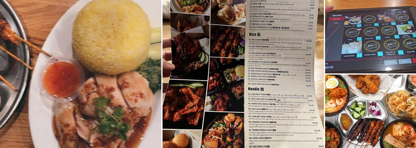 John 3:16 Malaysian Delights Menu