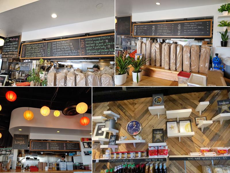 Longtail Kitchen Menu