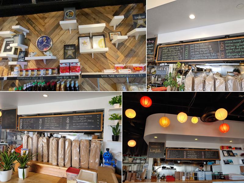 Longtail Kitchen Menu