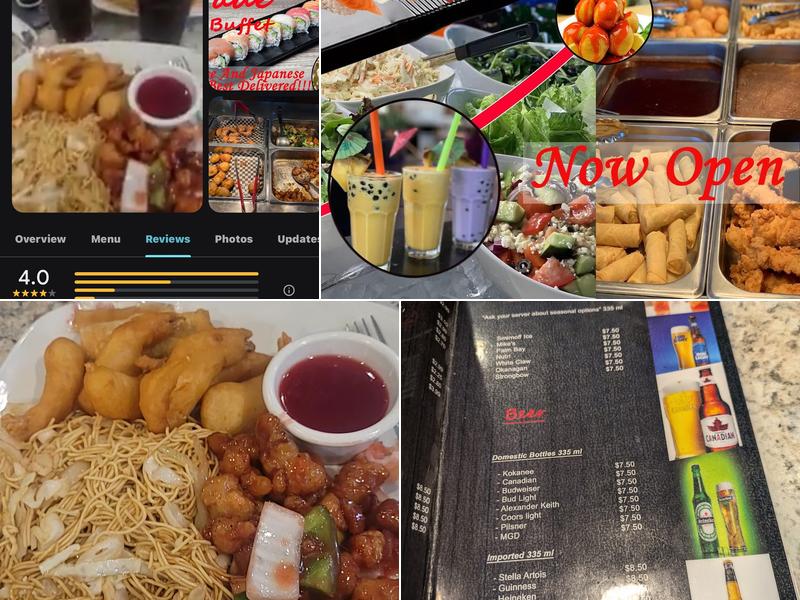 Jade Buffet Of China Menu