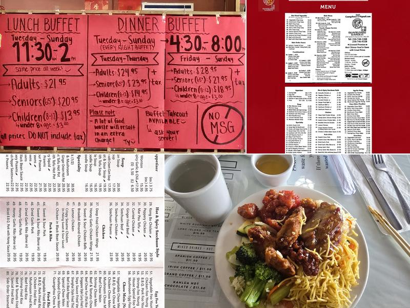 Guangzhou Garden Restaurant Menu