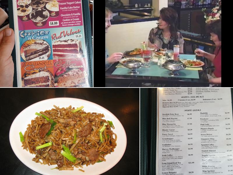 Cunard Restaurant Menu