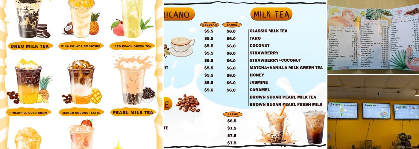 Lazy Bugs Bubble Tea Menu