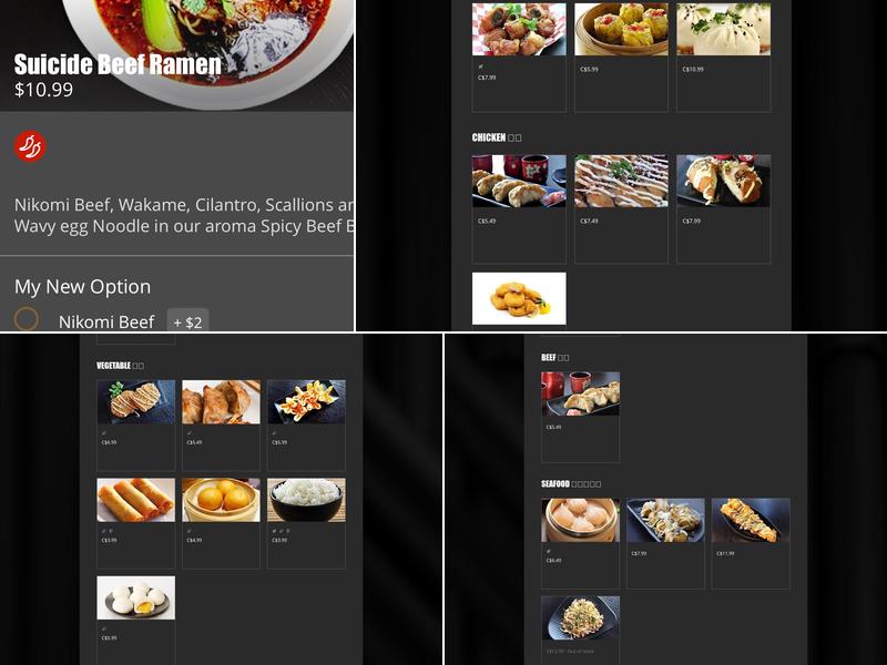 Exclamation Waterloo Menu