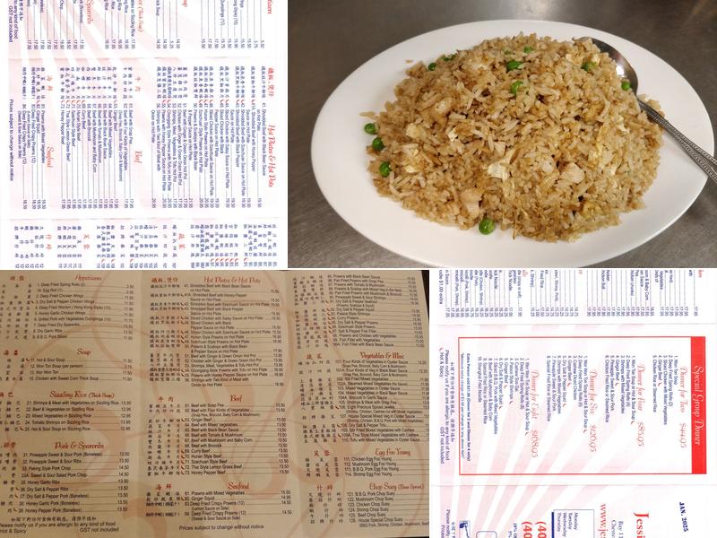 Jessica Restaurant Menu