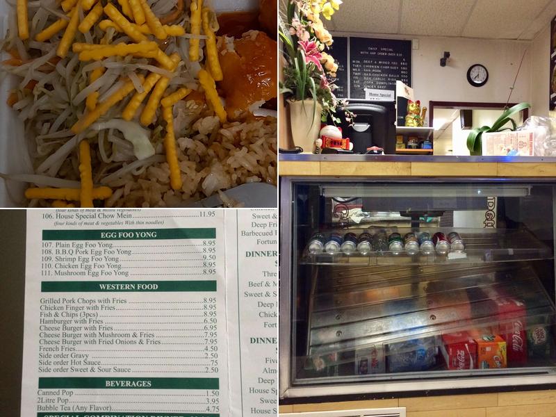 Three Fortunes Chinese Restaurant Menu