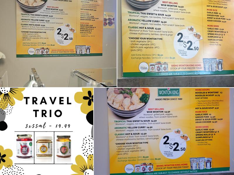 Wonton King - McCall Lake (North) Menu