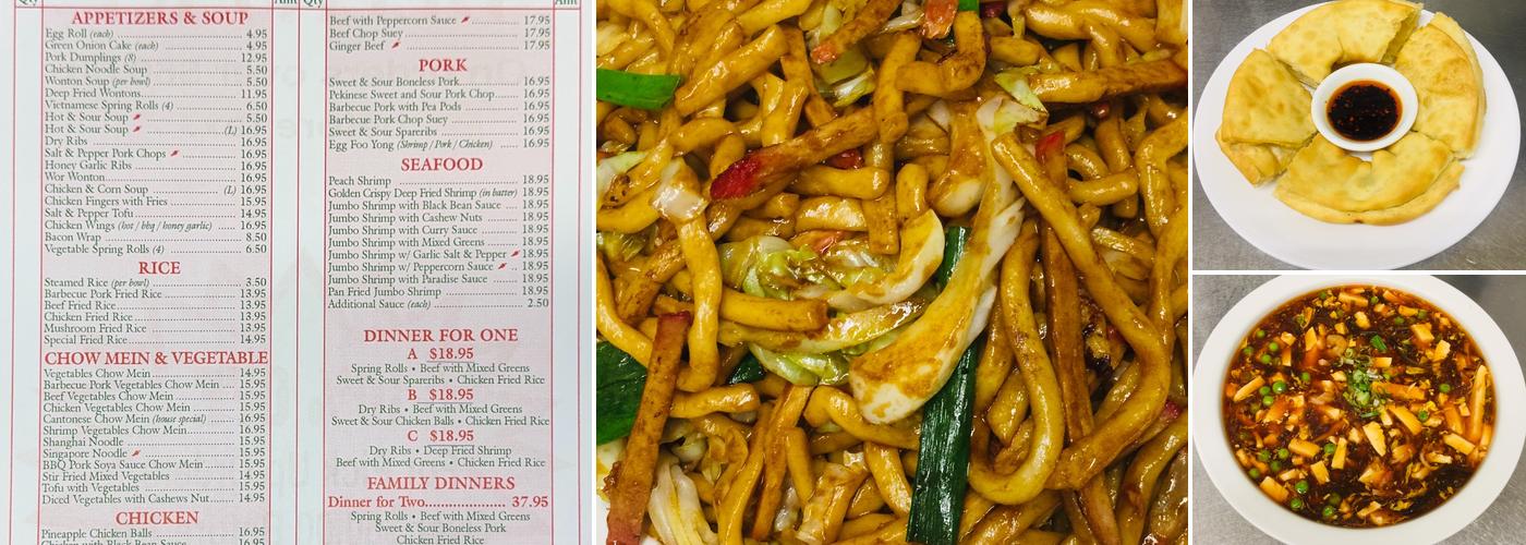 Ray's Wok Menu