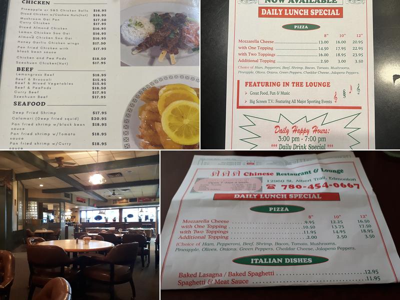 AAA Chinese Restaurant & Lounge Menu