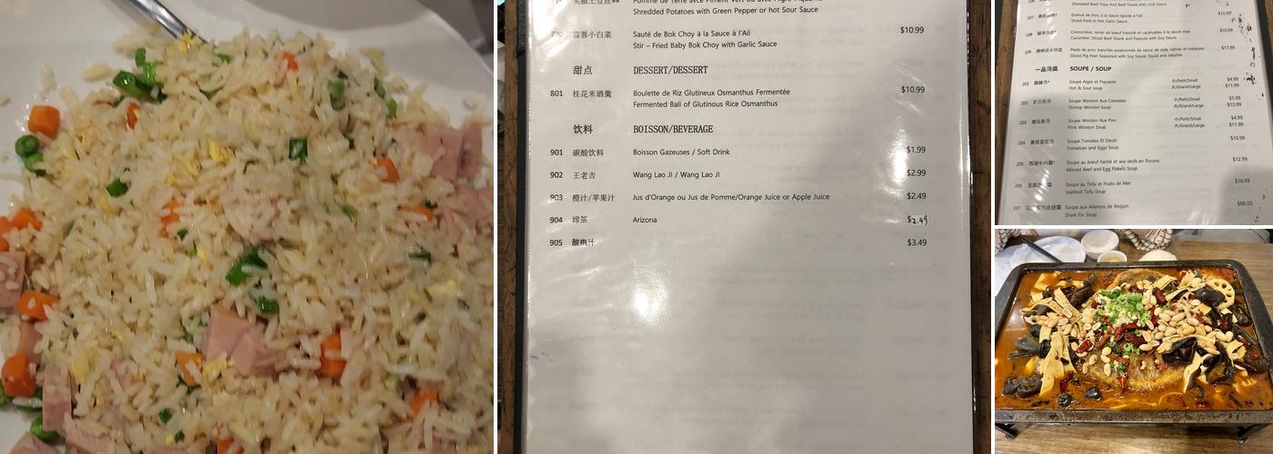 Restaurant Mr. Chuan Menu