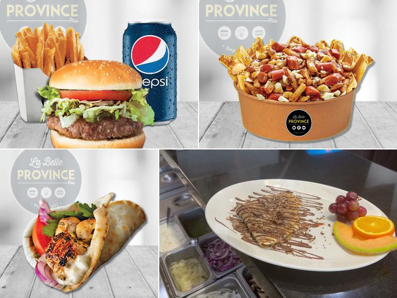 la Belle province Menu