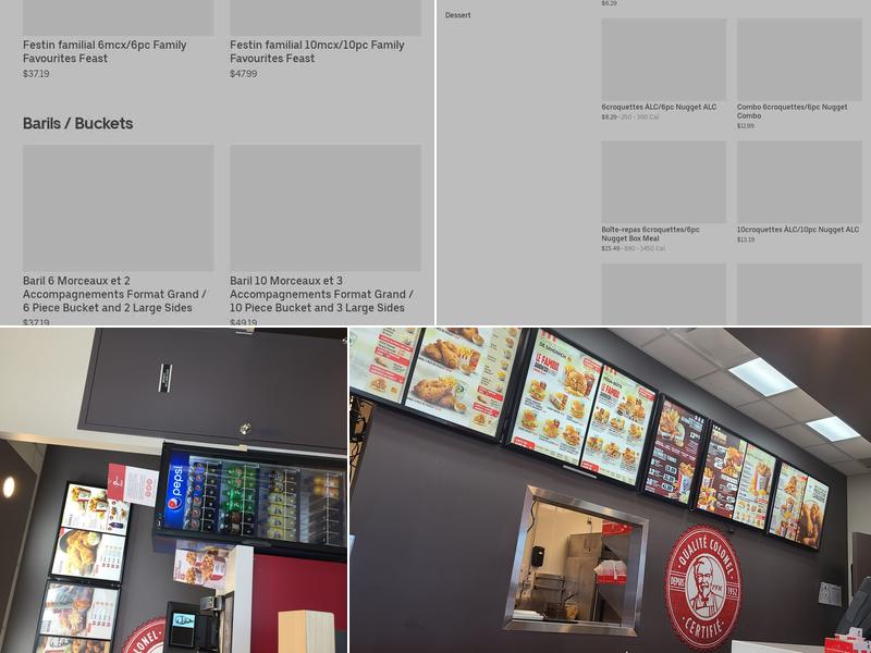 PFK Menu