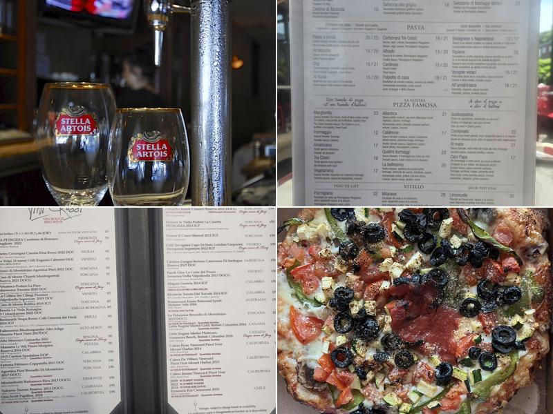 Restaurant Tre Colori inc. Menu