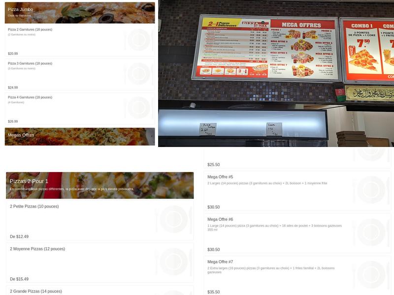 Pizza St Max Menu