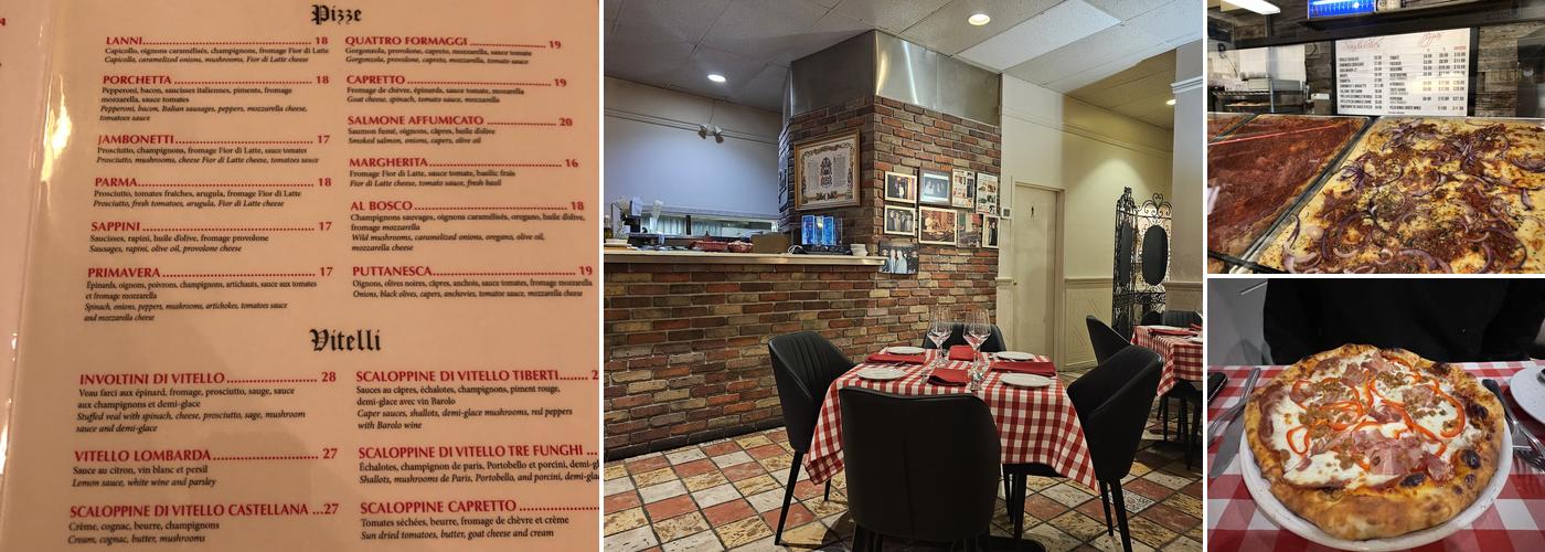 Trattoria Lanni Menu