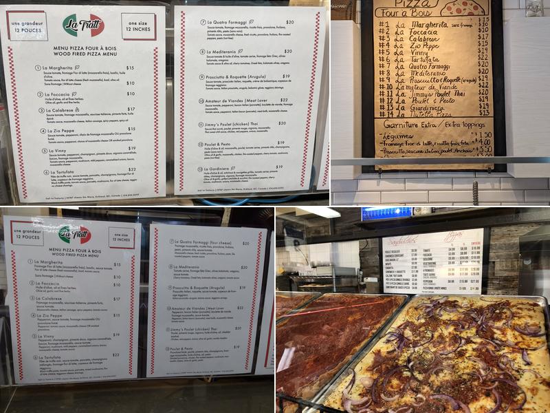 Deli La Trattoria (La Tratt) Menu