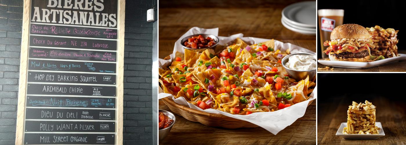 Jack Astor's Bar & Grill Boisbriand Menu