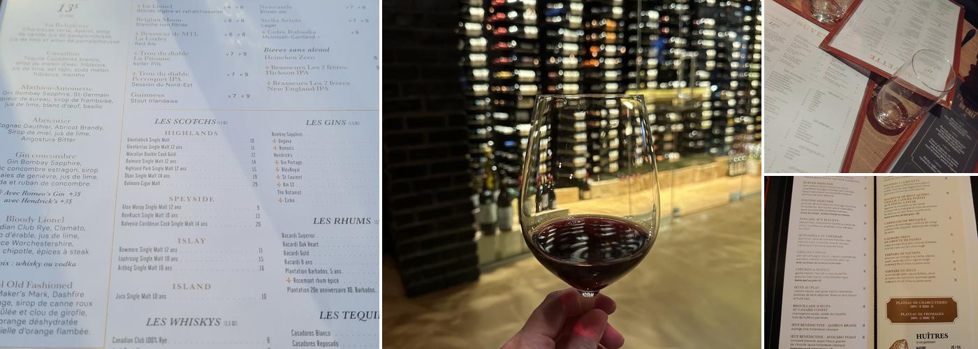 Chez Lionel – Boucherville Menu