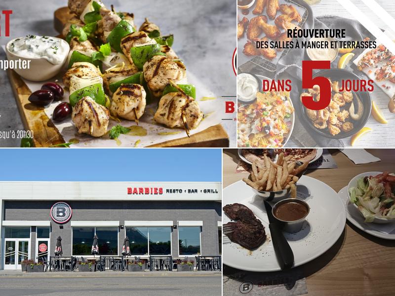 Barbies Resto Bar Grill 600 Boulevard Sir Wilfrid Laurier, Beloeil