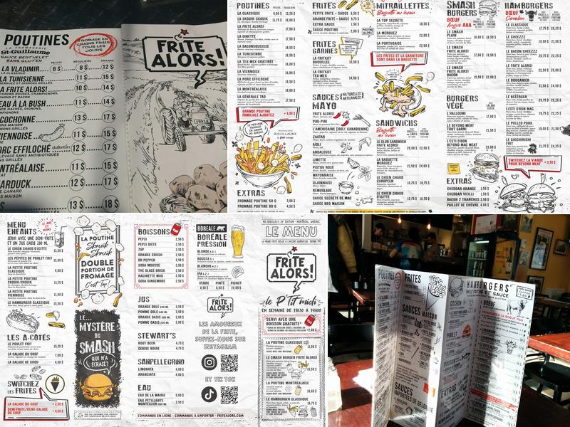 Frite Alors! - Masson Menu