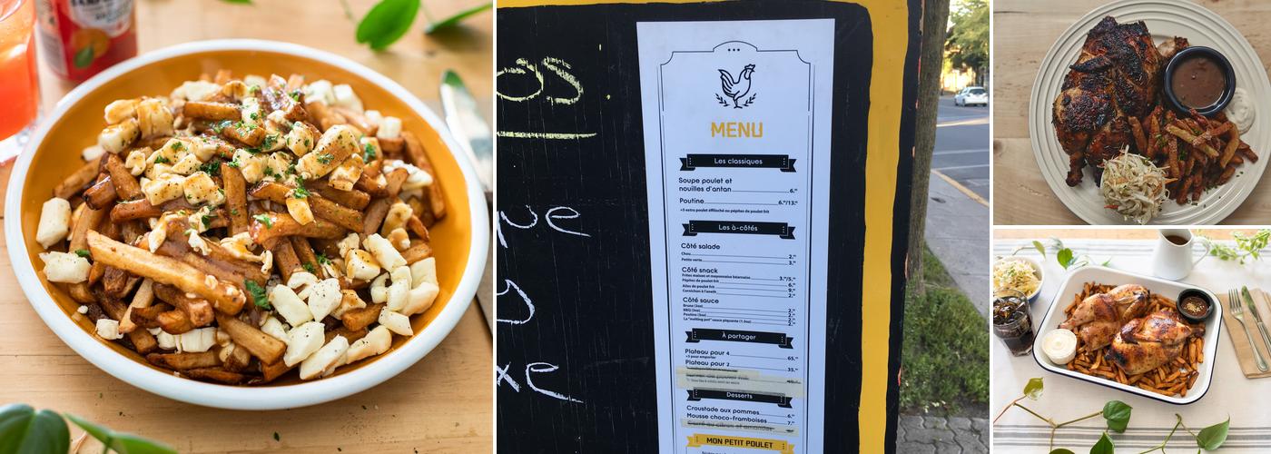 Mon Petit Poulet Menu