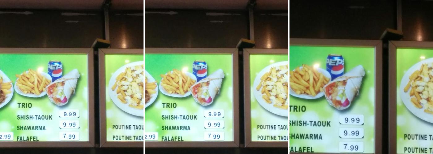 Amir (Dix30) Menu