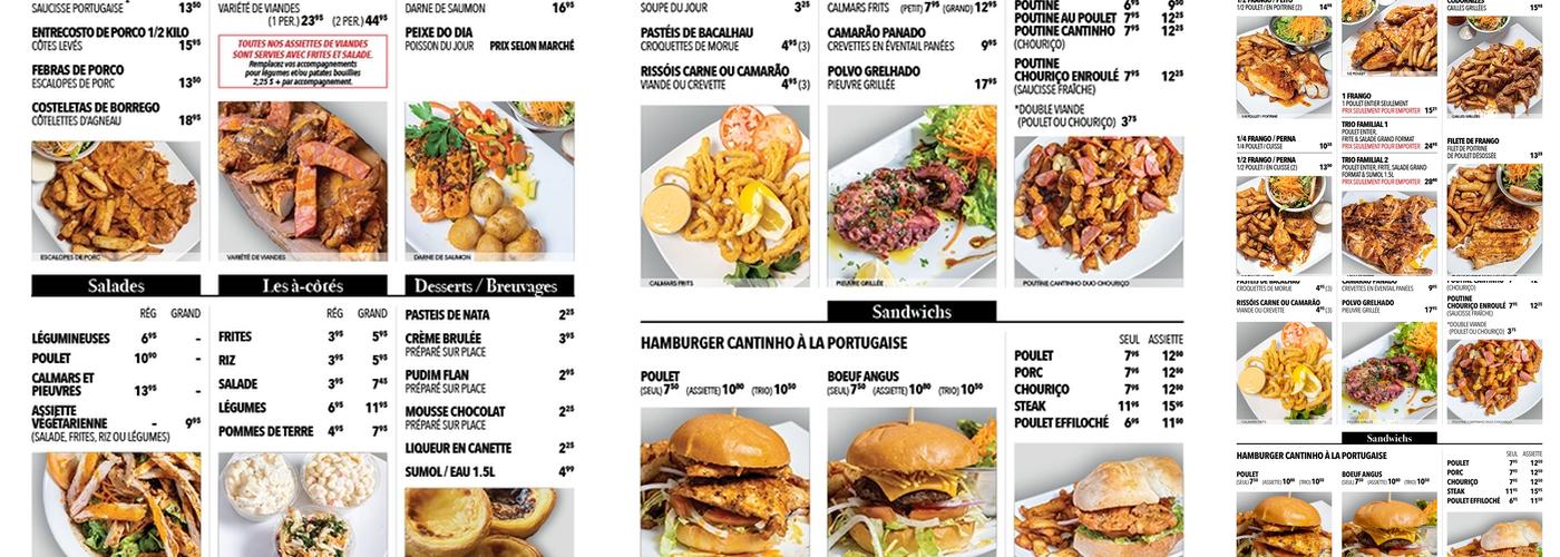 Cantinho Express Menu