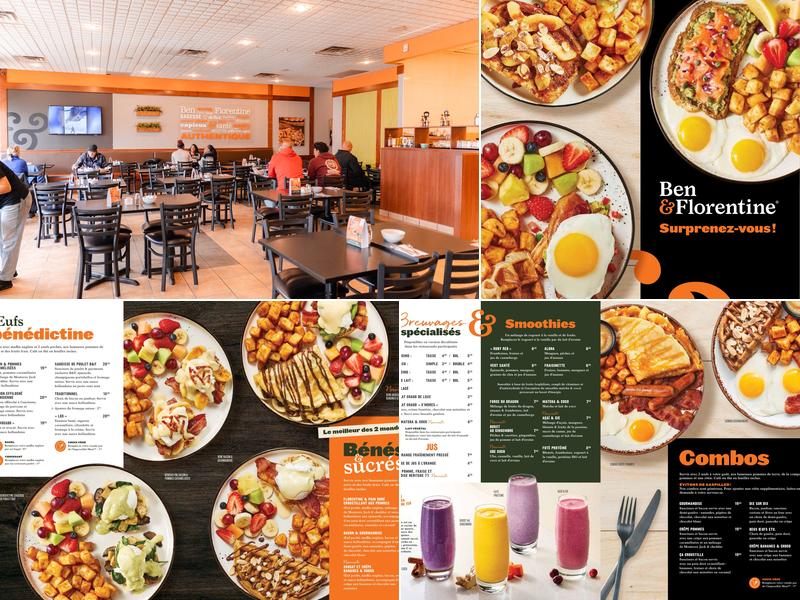Ben & Florentine Menu