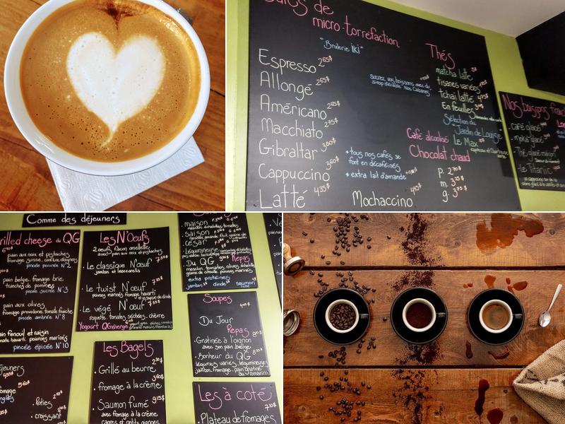 Quartier Général Du Vieux La Prairie Menu