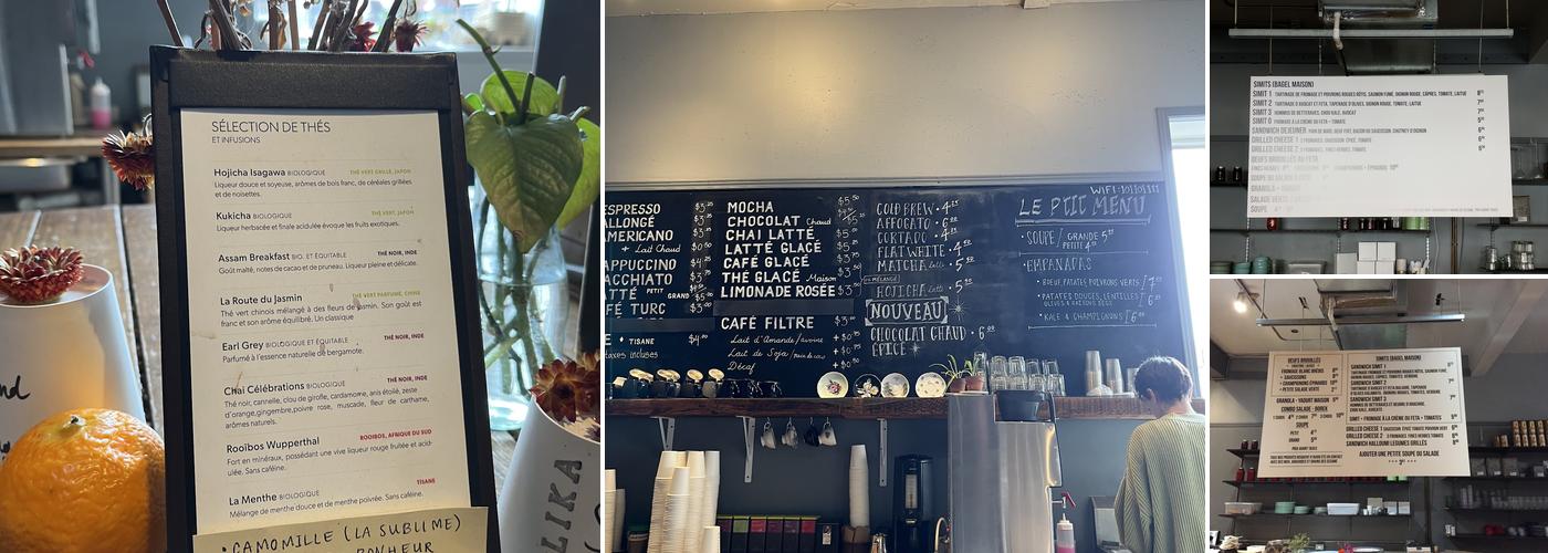 Café Replika Menu