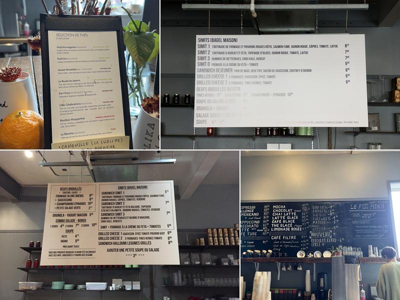 Café Replika Menu