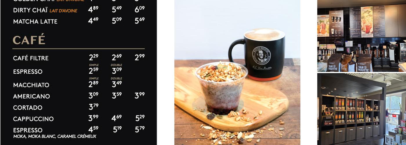 Café Van Houtte Menu