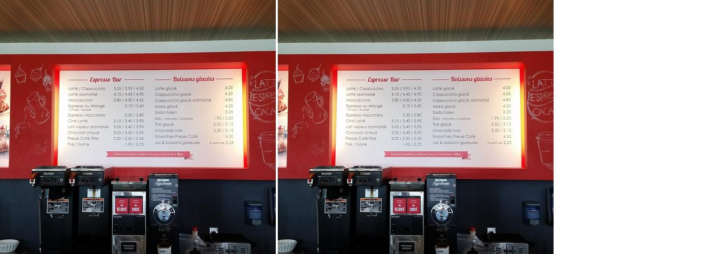 Presse Café Boisbriand Menu