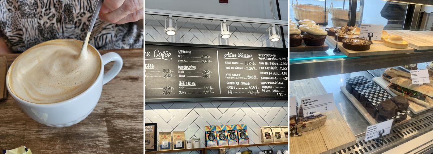 Le Pain dans les Voiles Menu