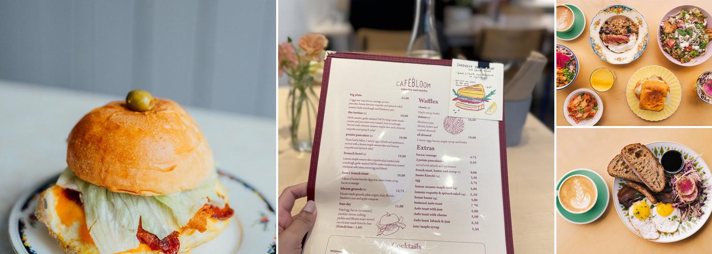 Le Café Bloom Menu