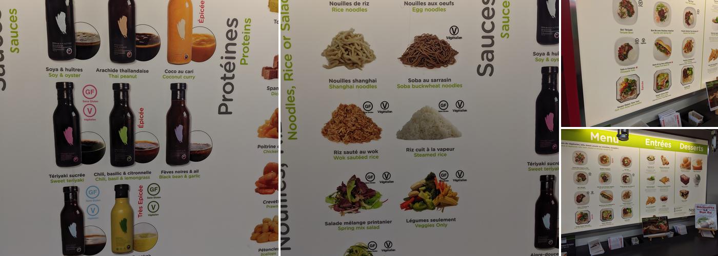 Noobox Quartier DIX30 Menu