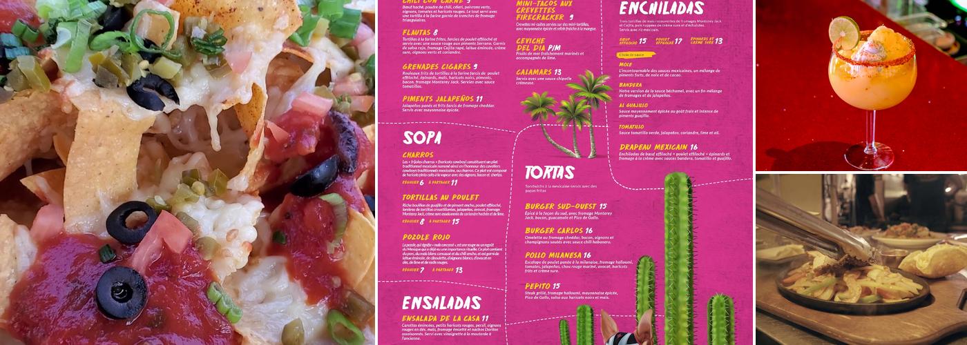 Carlos & Pepe's - Vaudreuil Menu