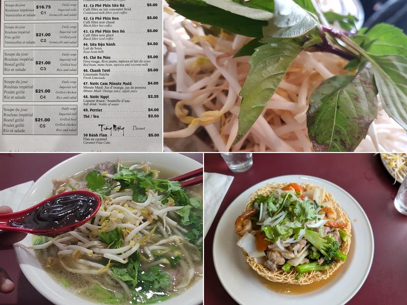 Pho Lien Menu