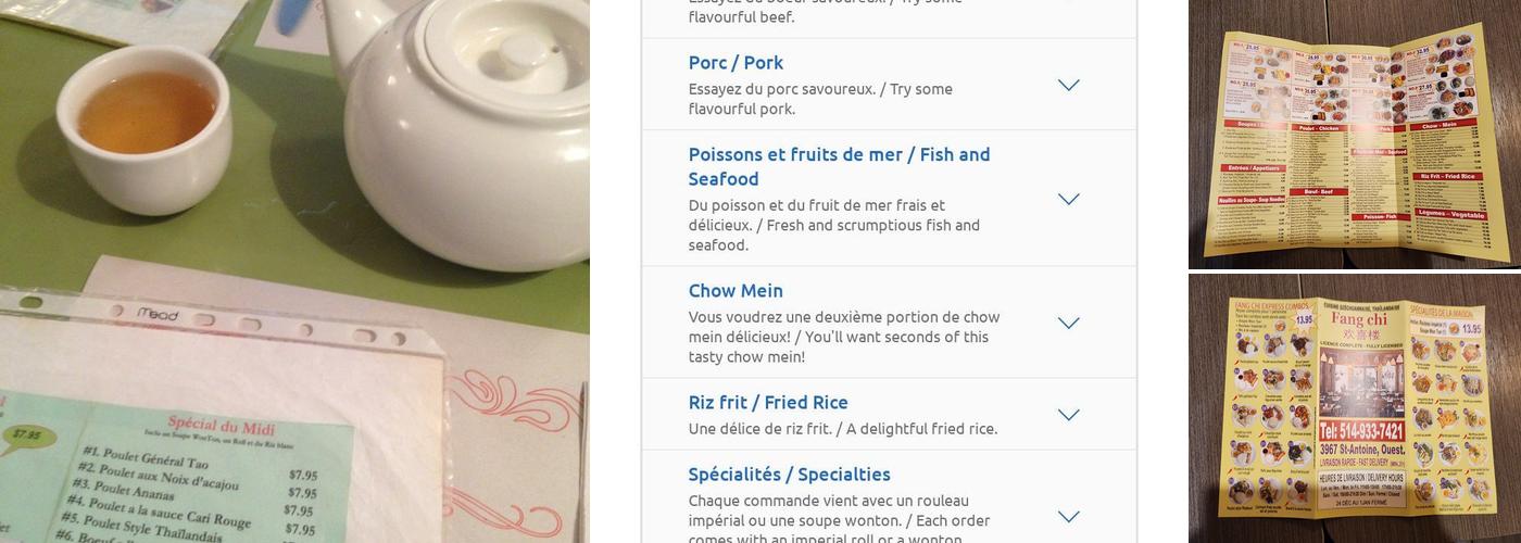 Fang Chi Menu