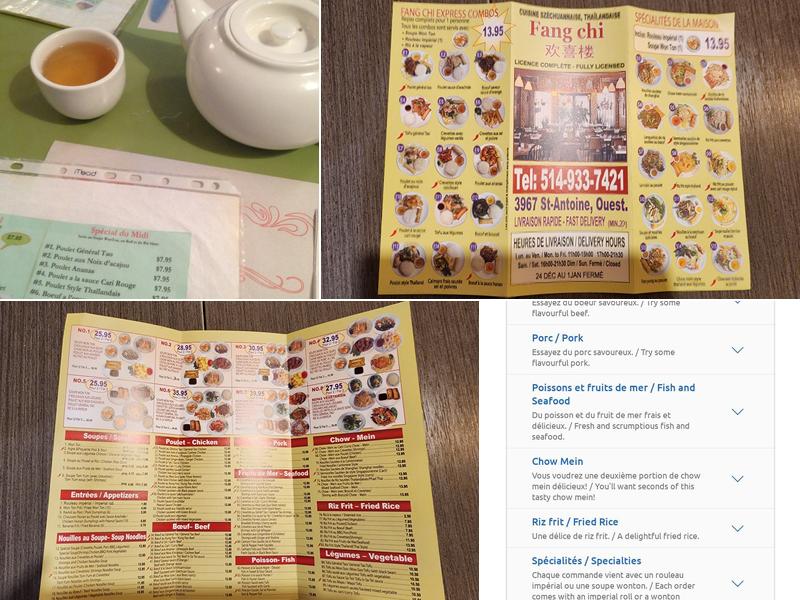 Fang Chi Menu