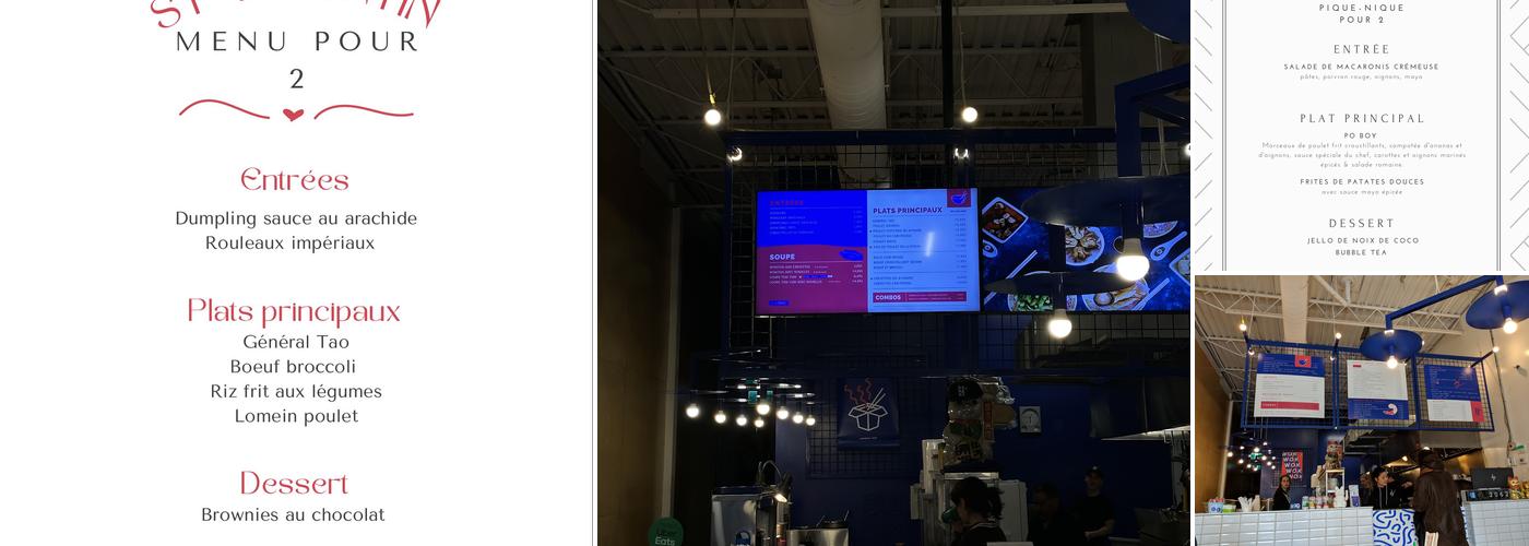 Maneki Comptoir Asiat' Menu