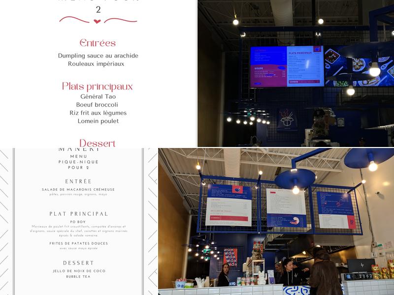 Maneki Comptoir Asiat' Menu