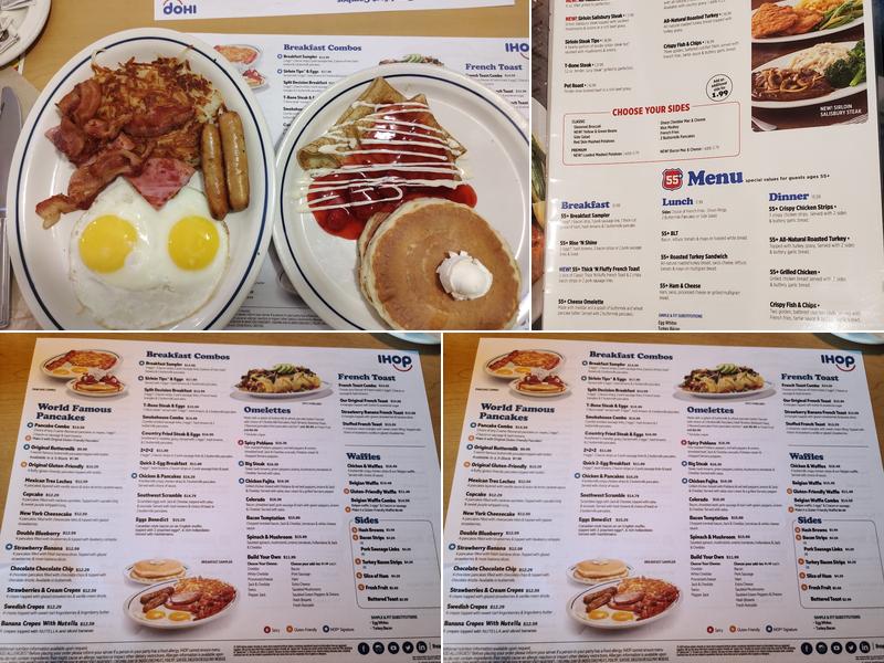 IHOP Menu