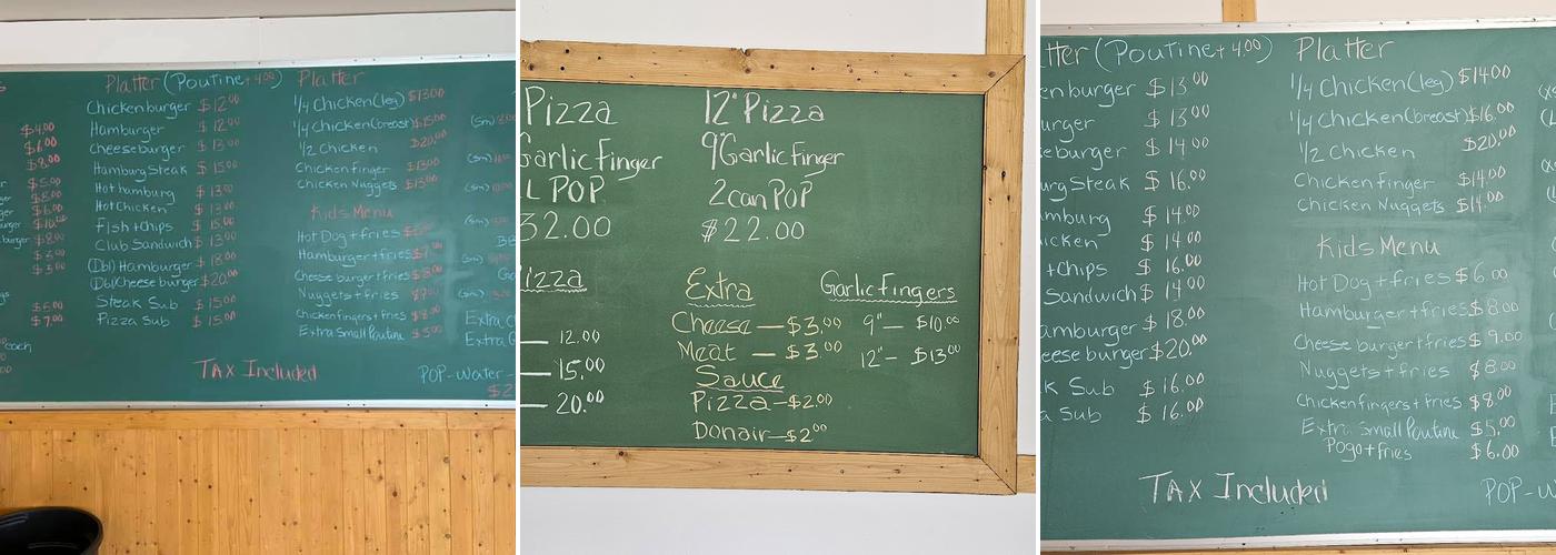 Restaurant 24 Hrs Menu