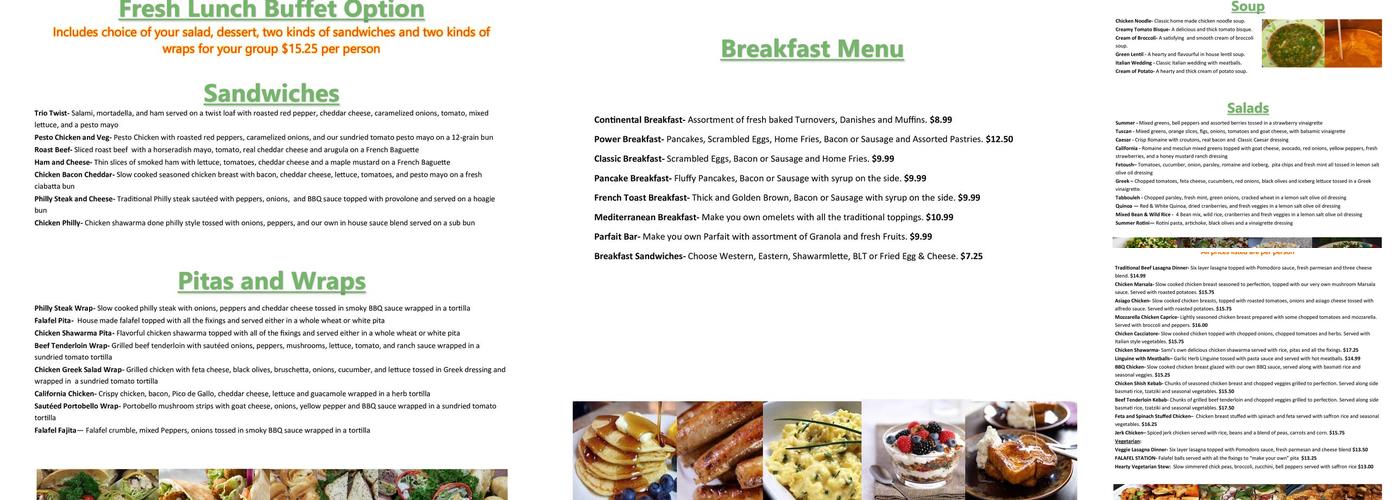 Desi Bar Kitchen Menu
